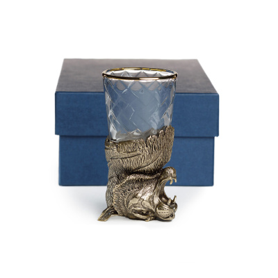 ЧАРКИ "ТИГР-АГРЕССИВНЫЙ" ЛАТУННЫЙ (СТОПКИ ПЕРЕВЁРТЫШИ)