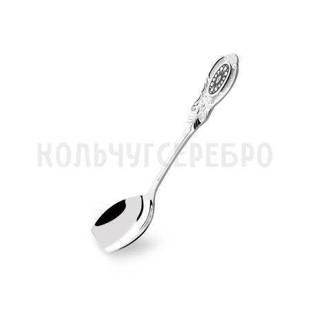 СЕРЕБРЯНЫЙ СОВОК ДЛЯ САХАРА "КУПЕЧЕСКИЙ" С ЧЕРНЕНИЕМ - СЕВЕРНАЯ ЧЕРНЬ