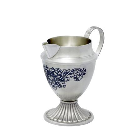 СЕРЕБРЯНЫЙ МОЛОЧНИК "ЭЛИТ" С ЧЕРНЕНИЕМ – СЕВЕРНАЯ ЧЕРНЬ