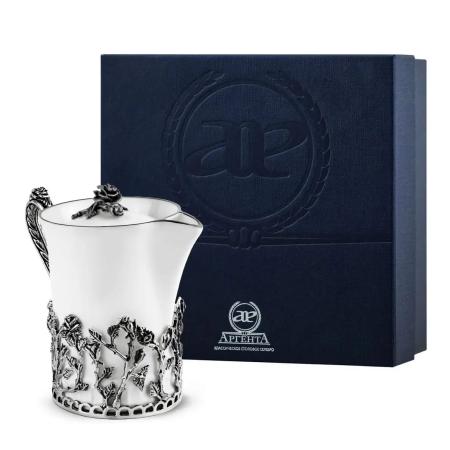 СЕРЕБРЯНЫЙ СЛИВОЧНИК "РОЗАЛИЯ" – АРГЕНТА