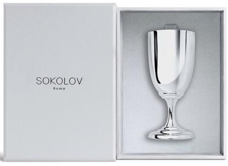 СЕРЕБРЯНАЯ РЮМКА (1 ШТУКА) арт. 2301030011 – SOKOLOV