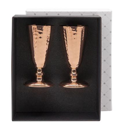 НАБОР РЮМОК "№4" МЕДНЫЙ КОВАННЫЙ – КОЛЬЧУГИНСКИЙ МЕЛЬХИОР