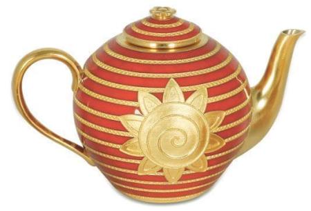 СЕРЕБРЯНЫЙ ЧАЙНИК 27335 – РУССКИЕ САМОЦВЕТЫ