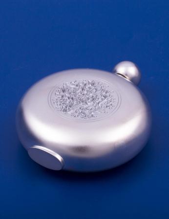 СЕРЕБРЯНАЯ ФЛЯЖКА "ФЛОРА" – МСТЁРСКИЙ ЮВЕЛИР