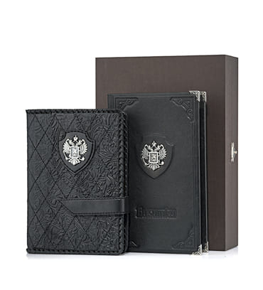 НАБОР "ВИЗИТНИЦА И ЕЖЕДНЕВНИК "ДЕРЖАВА" – АЛЬТМАСТЕР