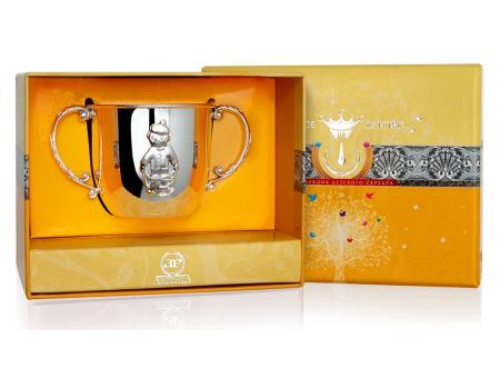 ДЕТСКИЙ СЕРЕБРЯНЫЙ ПОИЛЬНИК "МАЛЬЧИК" – АРГЕНТА