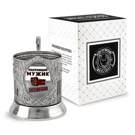 ПОДСТАКАННИК "НАСТОЯЩИЙ МУЖИК(СОВЕТСКИЙ)" ЭМАЛЬ НИКЕЛИРОВАННЫЙ – КОЛЬЧУГИНСКИЙ МЕЛЬХИОР ПОДСТАКАННИК "НАСТОЯЩИЙ МУЖИК(СОВЕТСКИЙ)" ЭМАЛЬ НИКЕЛИРОВАННЫЙ – КОЛЬЧУГИНСКИЙ МЕЛЬХИОР