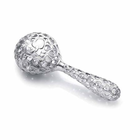 ДЕТСКАЯ СЕРЕБРЯНАЯ ПОГРЕМУШКА 93016050-1 – КРАСНАЯ ПРЕСНЯ