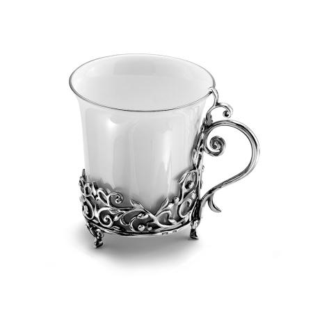 СЕРЕБРЯНАЯ КОФЕЙНАЯ ЧАШКА "93011458" – КРАСНАЯ ПРЕСНЯ