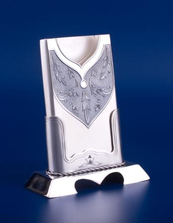 СЕРЕБРЯНАЯ ВИЗИТНИЦА "№1" – МСТЁРСКИЙ ЮВЕЛИР