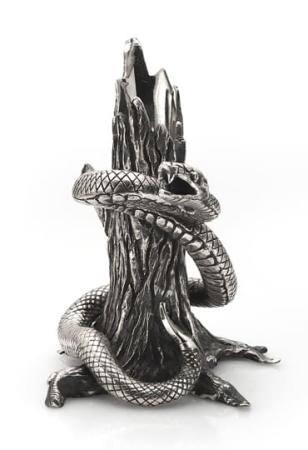 СЕРЕБРЯНАЯ ПОДСТАВКА ПОД РУЧКУ "СИМВОЛ МУДРОСТИ" – АЛЬТМАСТЕР