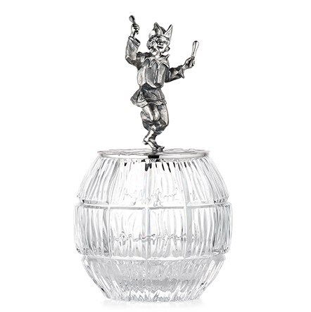 СЕРЕБРЯНАЯ ВАЗА ДЛЯ МЕДА "ПЕТРУШКА" – АЛЬТМАСТЕР