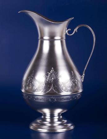 СЕРЕБРЯНЫЙ КУВШИН ДЛЯ ВОДЫ "№19" (2,5 ЛИТРА) – МСТЁРСКИЙ ЮВЕЛИР