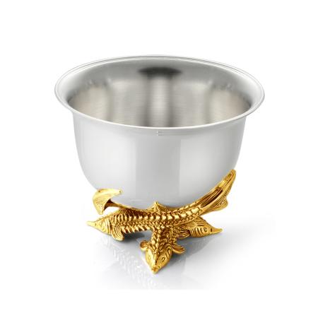 СЕРЕБРЯНАЯ ИКОРНИЦА "РЫБКИ" 930670-1 – КРАСНАЯ ПРЕСНЯ