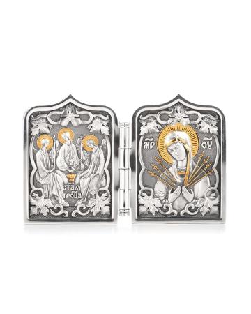 МАЛЫЙ СКЛАДЕНЬ "СЕМИСТРЕЛЬНАЯ И ТРОИЦА" С ПОЗОЛОТОЙ – АЛЬТМАСТЕР