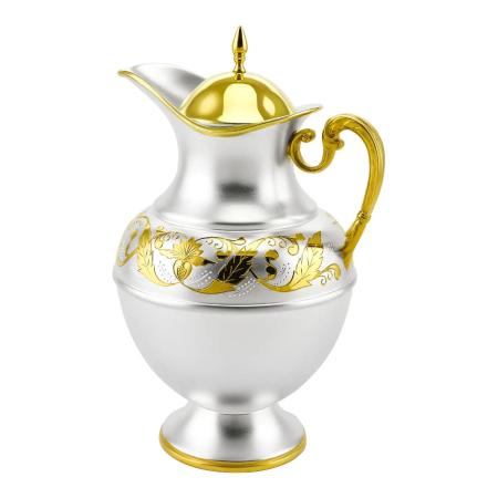 СЕРЕБРЯНЫЙ МОЛОЧНИК "№7" С ПОЗОЛОТОЙ – МСТЁРСКИЙ ЮВЕЛИР