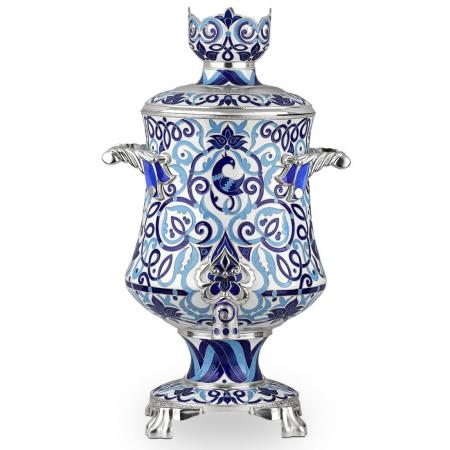 СЕРЕБРЯНЫЙ САМОВАР  42082 – РУССКИЕ САМОЦВЕТЫ