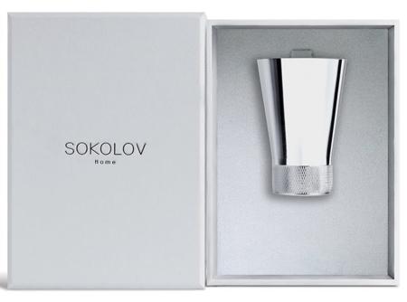 СЕРЕБРЯНАЯ СТОПКА (1 ШТУКА) арт. 2301030005 – SOKOLOV