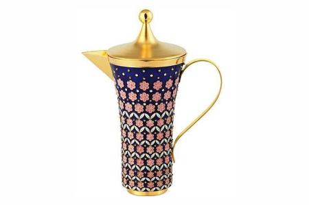 СЕРЕБРЯНЫЙ КОФЕЙНИК  АРТ. 27296 – РУССКИЕ САМОЦВЕТЫ