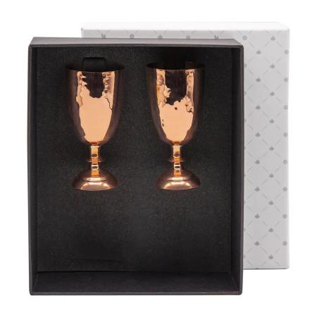 НАБОР РЮМОК "№1" МЕДНЫЙ КОВАННЫЙ – КОЛЬЧУГИНСКИЙ МЕЛЬХИОР