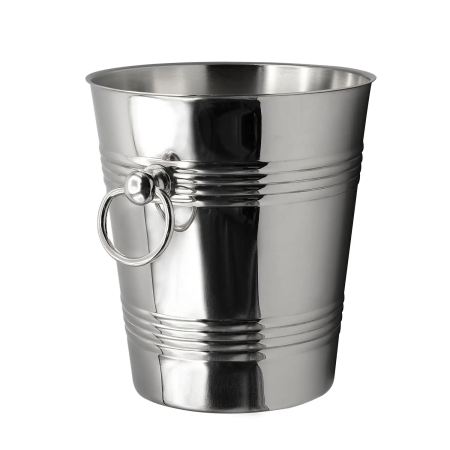 ВЕДРО ДЛЯ ШАМПАНСКОГО НИКЕЛИРОВАННОЕ (4 ЛИТРА) – КОЛЬЧУГИНСКИЙ МЕЛЬХИОР