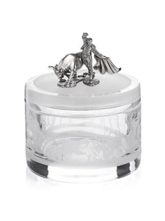 СЕРЕБРЯНАЯ ВАЗА ДЛЯ ВАРЕНЬЯ "БОЙ С БЫКОМ" – АЛЬТМАСТЕР