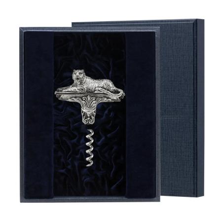 СЕРЕБРЯНЫЙ ШТОПОР ДЛЯ ВИНА "ТИГР" – АРГЕНТА