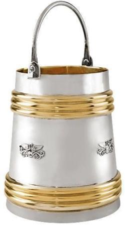 СЕРЕБРЯНОЕ ВЕДРО ДЛЯ ЛЬДА 82205 – РУССКИЕ САМОЦВЕТЫ