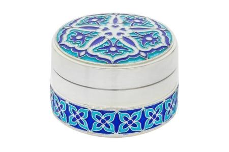 СЕРЕБРЯНАЯ ШКАТУЛКА "ЗИМА" – РУССКИЕ САМОЦВЕТЫ