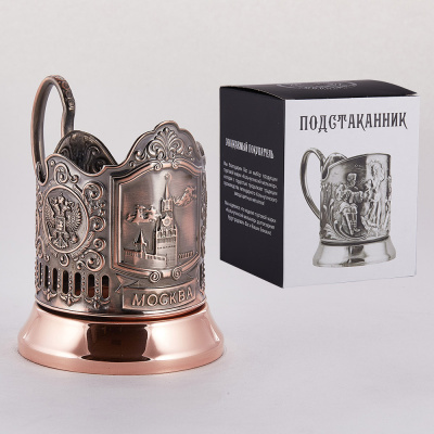 ПОДСТАКАННИК "СПАССКАЯ БАШНЯ " МЕДНЫЙ – КОЛЬЧУГИНСКИЙ МЕЛЬХИОР