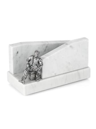 СЕРЕБРЯНАЯ САЛФЕТНИЦА "ПОДЛЁДНЫЙ ЛОВ" – АЛЬТМАСТЕР