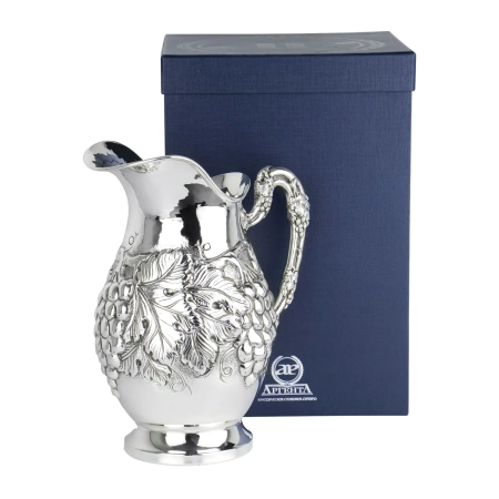 СЕРЕБРЯНЫЙ КУВШИН "ВИНОГРАД" (2 ЛИТРА) – АРГЕНТА