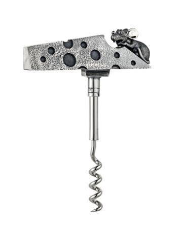 СЕРЕБРЯНЫЙ ШТОПОР "МЫШИНЫЙ ПИР" С ЧЕРНЕНИЕМ – АЛЬТМАСТЕР