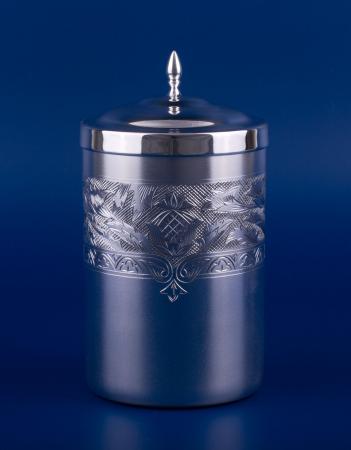 СЕРЕБРЯНАЯ КОРОБКА ДЛЯ ЧАЯ "№1" – МСТЁРСКИЙ ЮВЕЛИР