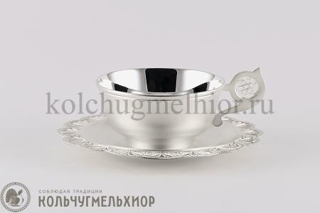 КОФЕЙНАЯ ЧАШКА С БЛЮДЦЕМ "ПРОБУЖДЕНИЕ" – МСТЕРСКИЙ ЮВЕЛИР