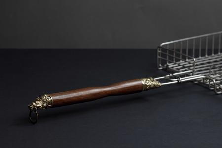 РЕШЁТКА ДЛЯ ГРИЛЯ И БАРБЕКЮ "ЛЕВ VIP"