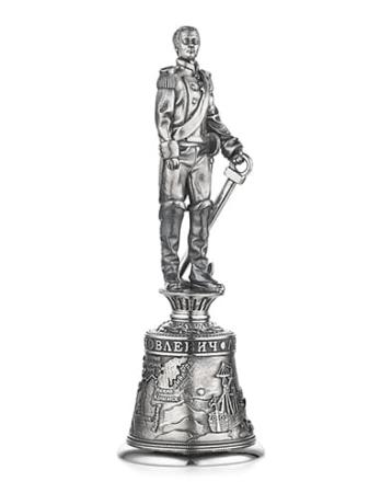 СЕРЕБРЯНАЯ РЮМКА-ПЕРЕВЕРТЫШ "ЛАПТЕВ" – АЛЬТМАСТЕР