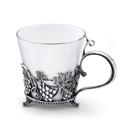 СЕРЕБРЯНАЯ КОФЕЙНАЯ ЧАШКА "93014930" – КРАСНАЯ ПРЕСНЯ