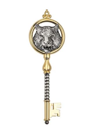 СЕРЕБРЯНЫЙ СУВЕНИР "КЛЮЧ К УСПЕХУ ТИГР" – АЛЬТМАСТЕР