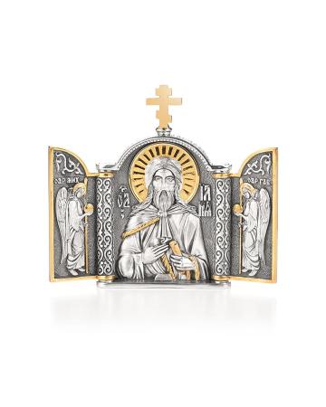 МАЛЫЙ СКЛАДЕНЬ "СВЯТОЙ ИЛЬЯ" С ПОЗОЛОТОЙ – АЛЬТМАСТЕР