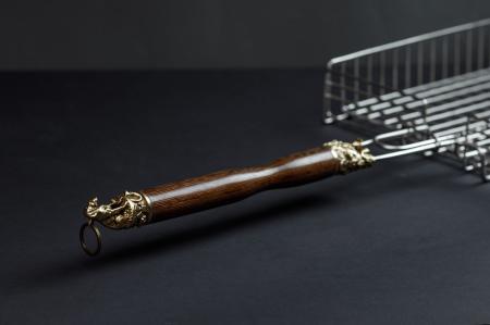 РЕШЁТКА ДЛЯ ГРИЛЯ И БАРБЕКЮ "СОБАКА С УТКОЙ"