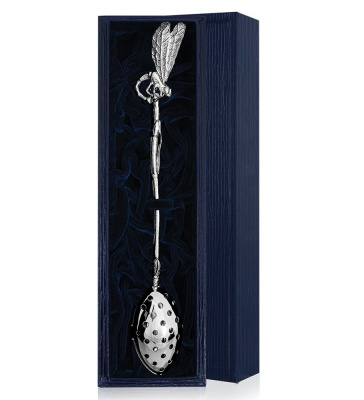 СЕРЕБРЯНОЕ СИТЕЧКО ДЛЯ ЧАЯ "СТРЕКОЗА" – АРГЕНТА