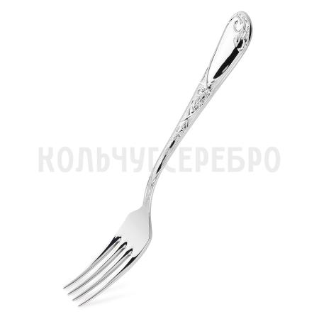 СЕРЕБРЯНАЯ СТОЛОВАЯ ВИЛКА "ИРИСЫ" М-22 – ПАВЛОВСКИЙ ЗАВОД
