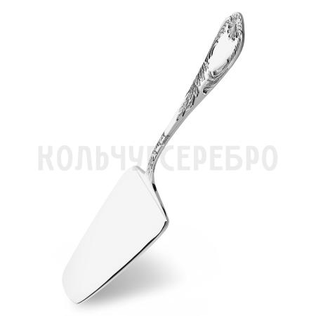 ЛОПАТКА ДЛЯ ТОРТА ИЗ МЕЛЬХИОРА "КЛАССИКА" С ЧЕРНЕНИЕМ – МСТЕРСКИЙ ЮВЕЛИР