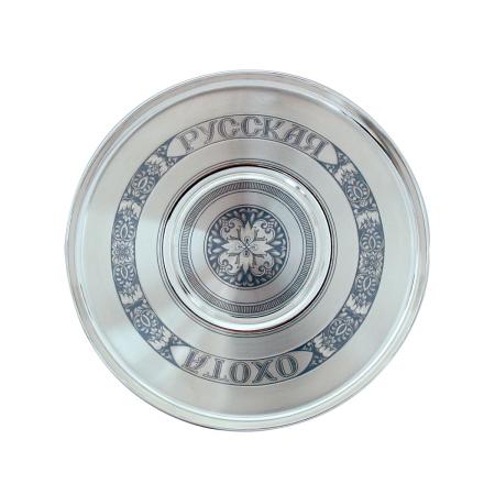 СЕРЕБРЯНЫЙ ПОДНОС АРТ. 40240006Г05 – СЕВЕРНАЯ ЧЕРНЬ