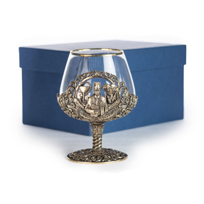 БОКАЛ ДЛЯ КОНЬЯКА "МЕДИК" ЛАТУННЫЙ