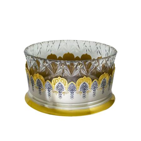 СЕРЕБРЯНАЯ ВАЗА-САЛАТНИЦА "БАРОН" – СЕВЕРНАЯ ЧЕРНЬ