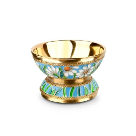 СЕРЕБРЯНАЯ ПОДСТАВКА ПОД СИТЕЧКО 42774 – РУССКИЕ САМОЦВЕТЫ