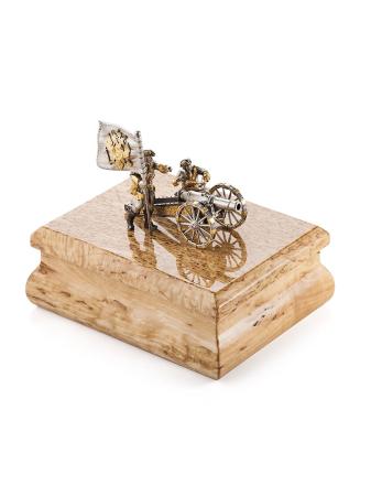 ЛАРЕЦ ДЛЯ ИГРАЛЬНЫХ КАРТ "ПОЛТАВСКАЯ БАТАЛИЯ" – АЛЬТМАСТЕР