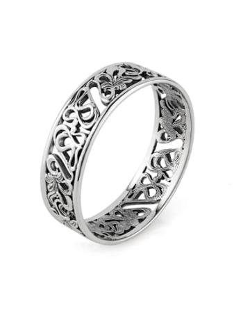 СЕРЕБРЯНОЕ КОЛЬЦО ДЛЯ САЛФЕТОК "МОДЕРН" – АЛЬТМАСТЕР